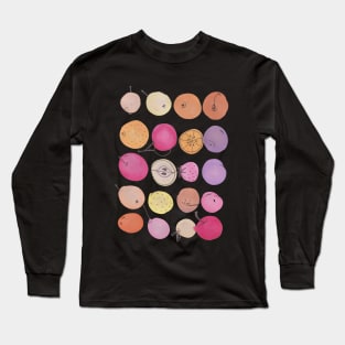 Fruits Watercolour Long Sleeve T-Shirt